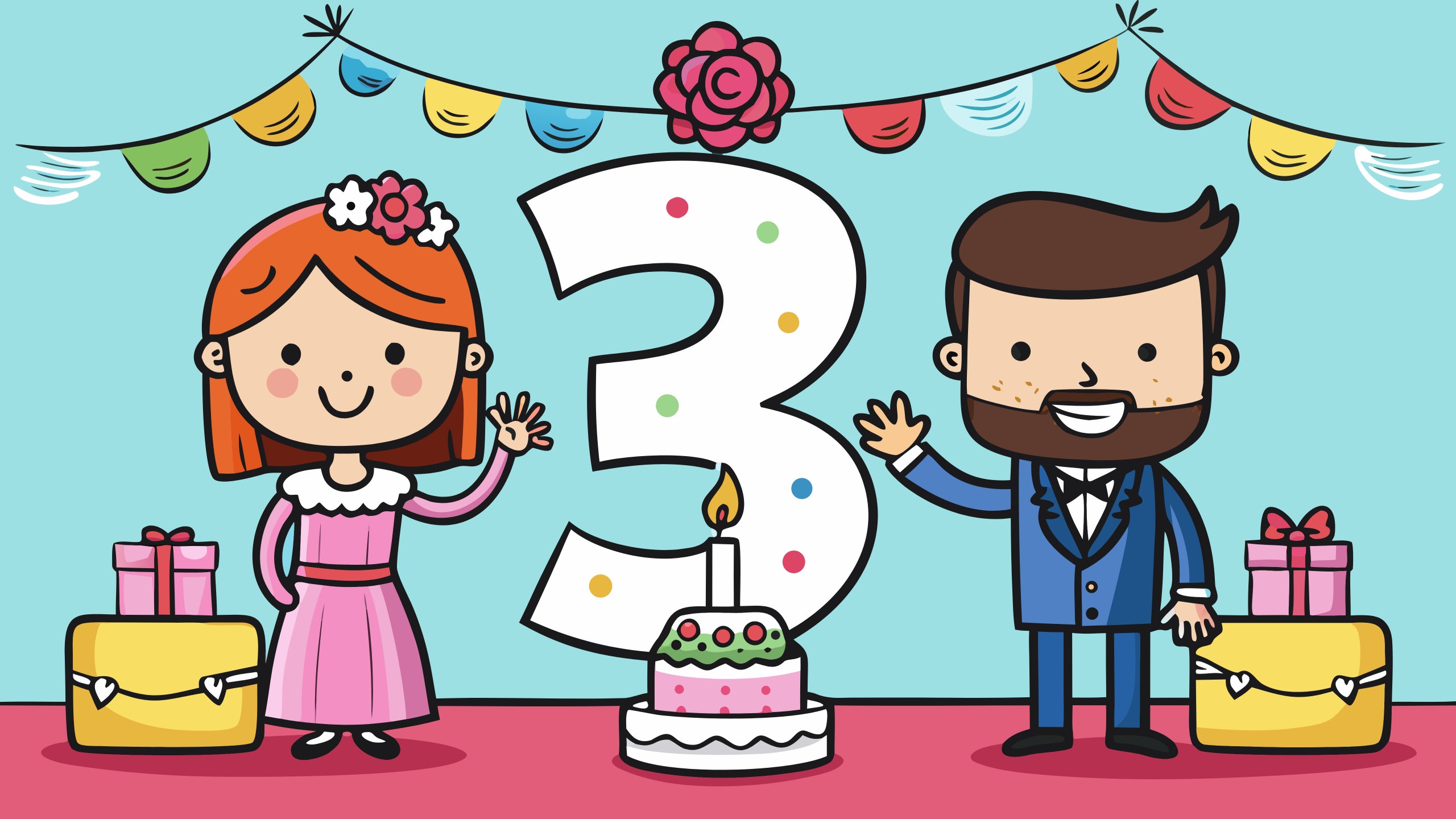 Поздравление с годовщиной свадьбы 3 года